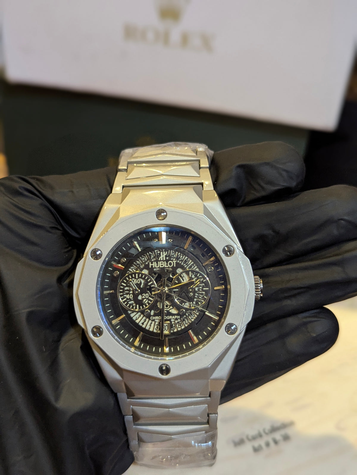 Hublot Style Classic Fusion Automatic Chronograph Watch
