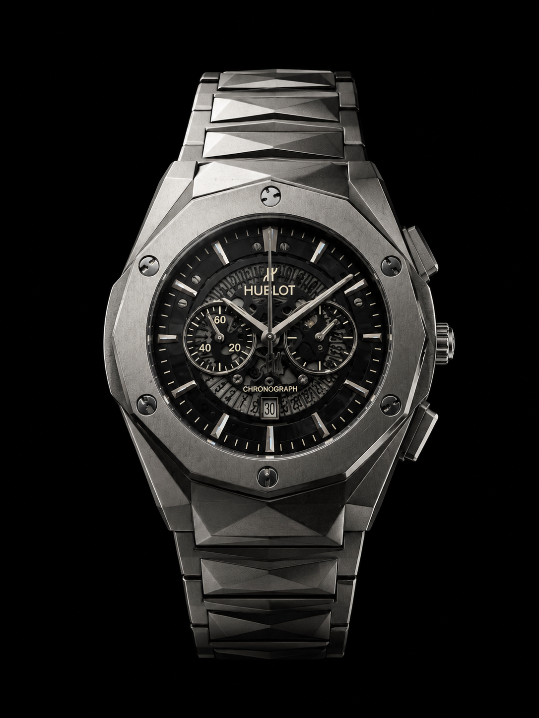 Hublot Style Classic Fusion Automatic Chronograph Watch